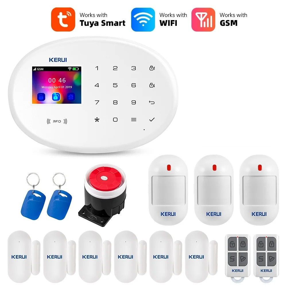 Professional WiFi & GSM Smart Security Command Center