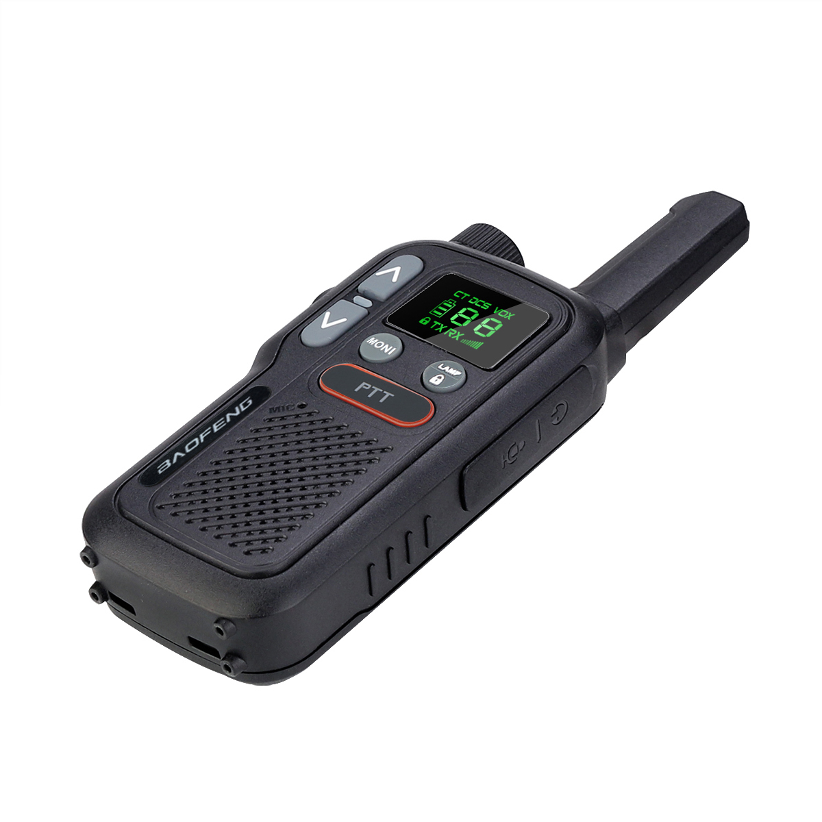 Mini Walkie Talkie Set Rechargeable Portable Two Way Radio for Outdoor Communication
