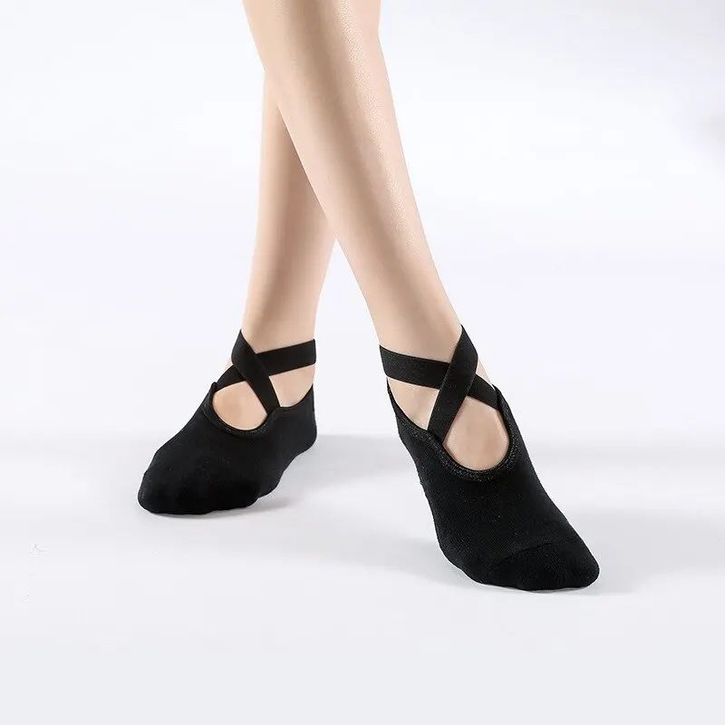 Women Non-Slip Pilates Socks – Breathable Grip Yoga & Barre Socks