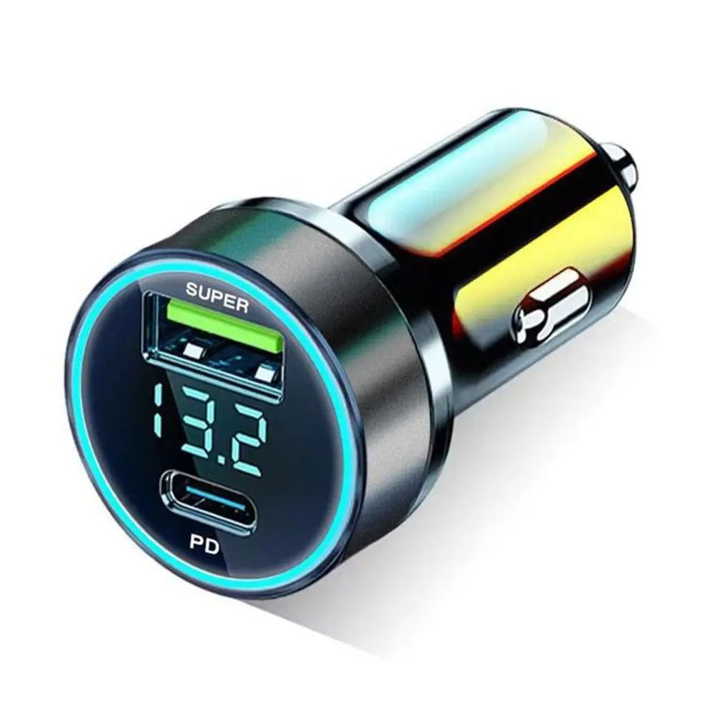 120W High-Fidelity USB-C Super Fast Car Charger and Power Adapter Hub