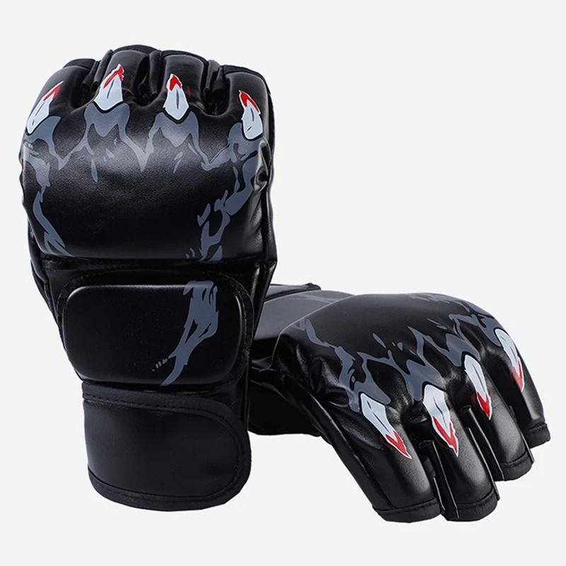 Professional Half-Finger Boxing & Taekwondo Training Gloves