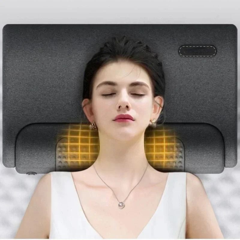 Electric Neck Massage Pillow with Shiatsu and Heating Options