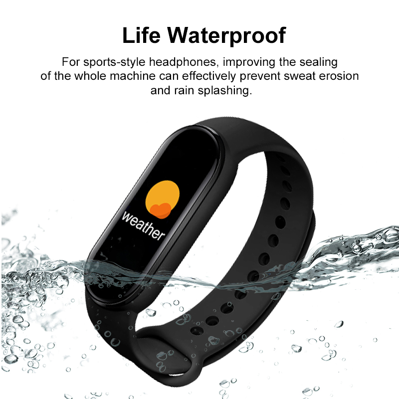 Waterproof Smart Watch for Men Women with Fitness Tracker Blood Pressure Monitor Heart Rate Smart Bracelet Sports Band