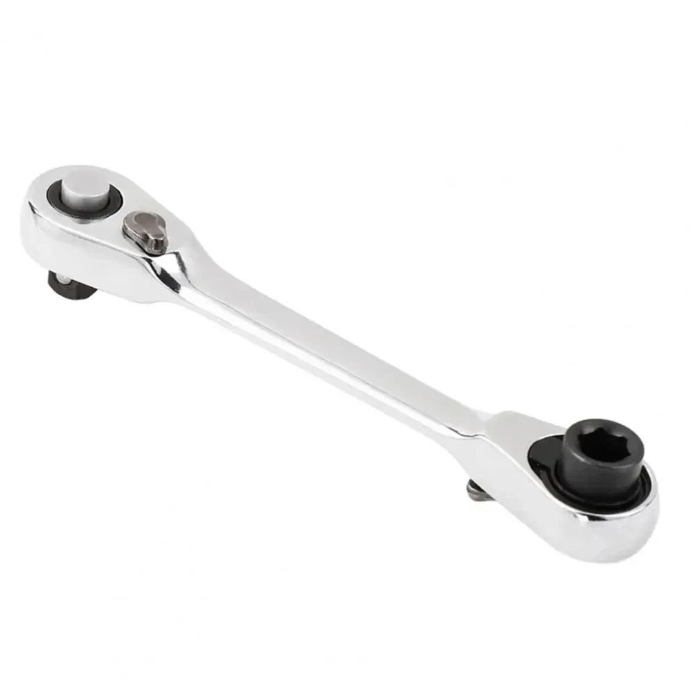 High Quality Double-Ended Mini Ratchet Wrench Bit Handle Small Fly Socket Screwdriver Repair Tool Metric System