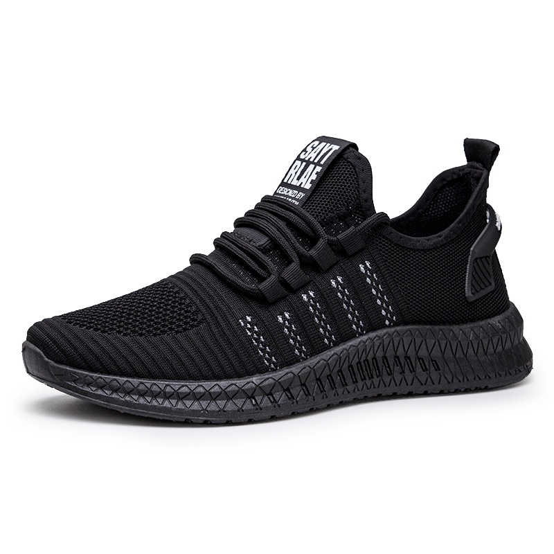 Lightweight Fashion Sneakers Lace Up Walking Shoes Casual Men Breathable Male Footwear