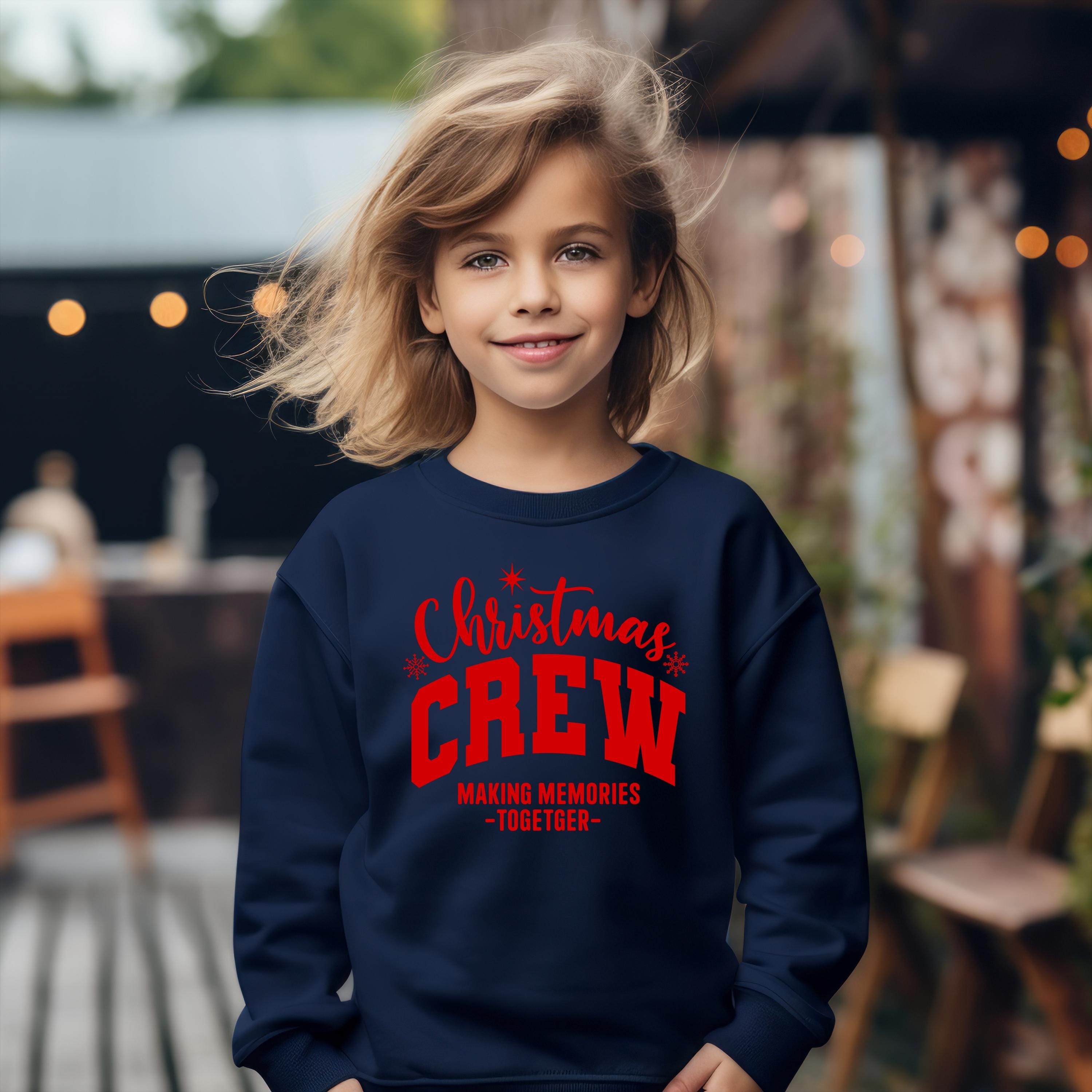 Matching Christmas Crew Sweatshirt | Family Holiday Outfit Christmas Group Shirts Cozy Family Christmas Sweatshirts