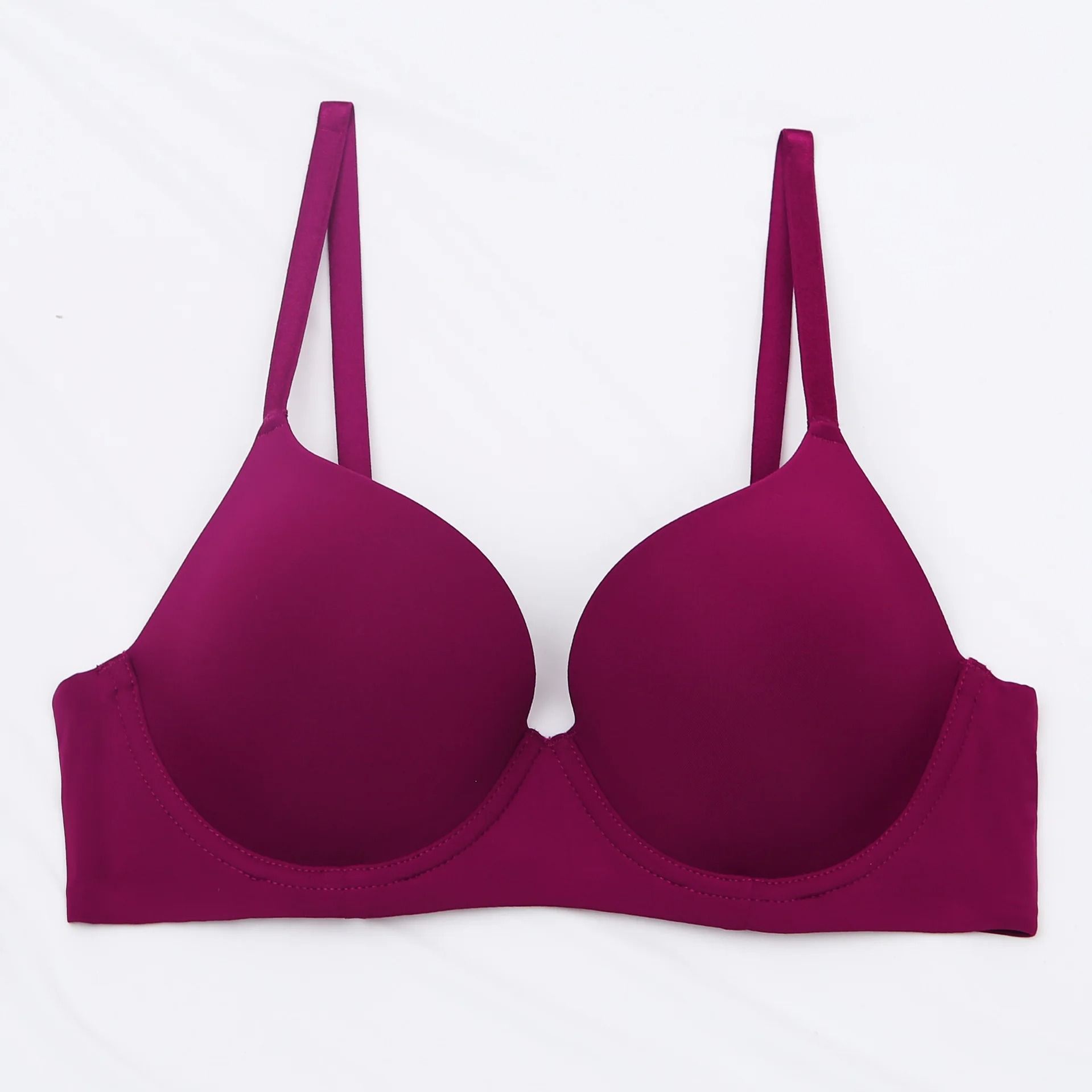Seamless Cotton Push Up Bra