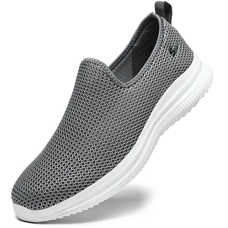 Breathable Summer Loafers Men Lightweight Casual Walking Shoes