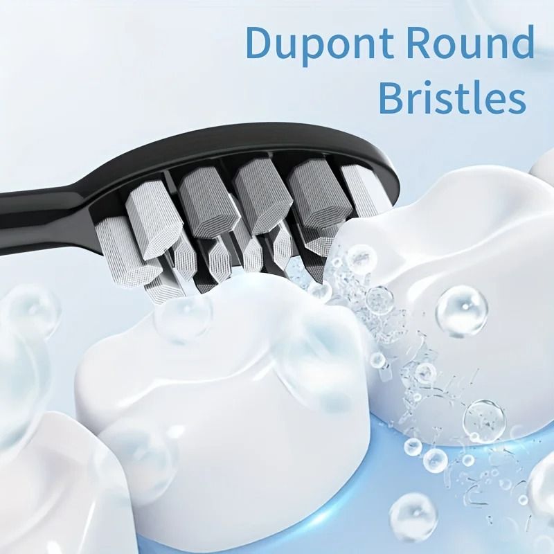 Rotary Electric Toothbrush System | Waterproof Rechargeable Cleaning Suite | Executive 10-Head Dental Sanctuary