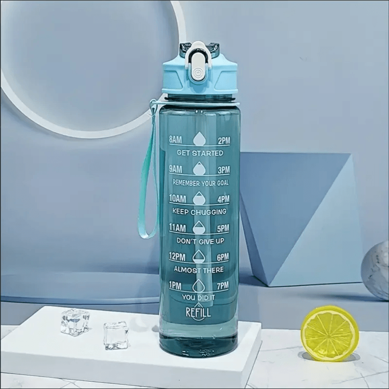 Large Capacity Sports Water Bottle Leak Proof Fitness Travel Drink Bottle