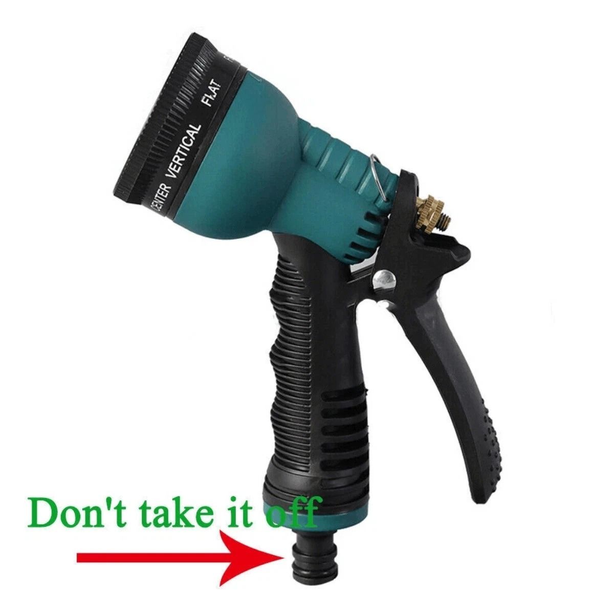 Heavy Duty Garden Hose Nozzle High Pressure Leak Proof Pattern Sprayer