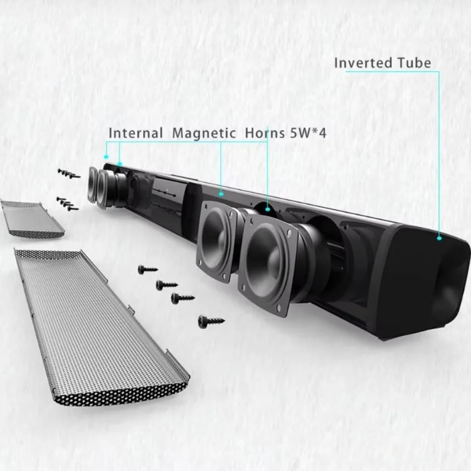 Ultra-Slim Bluetooth 5.3 Home Theater Soundbar