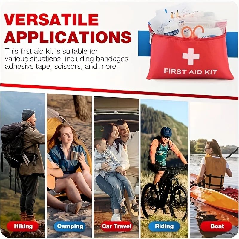 Compact Emergency First Aid Kit Set