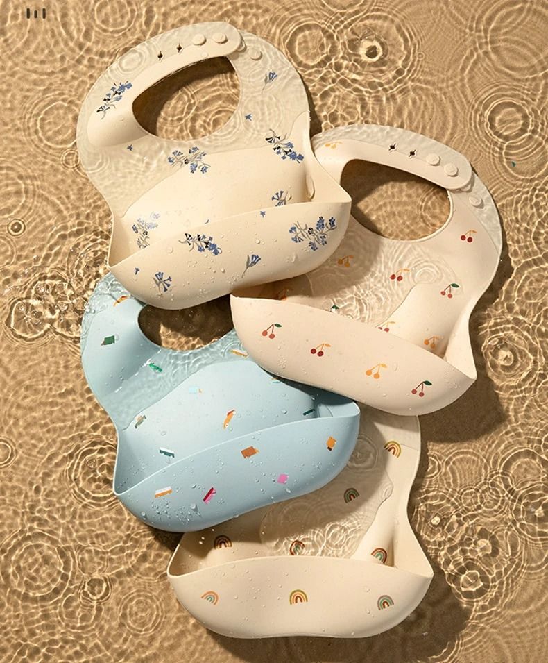 Tidy-Tots Ultra-Soft Silicone Feeding Bib