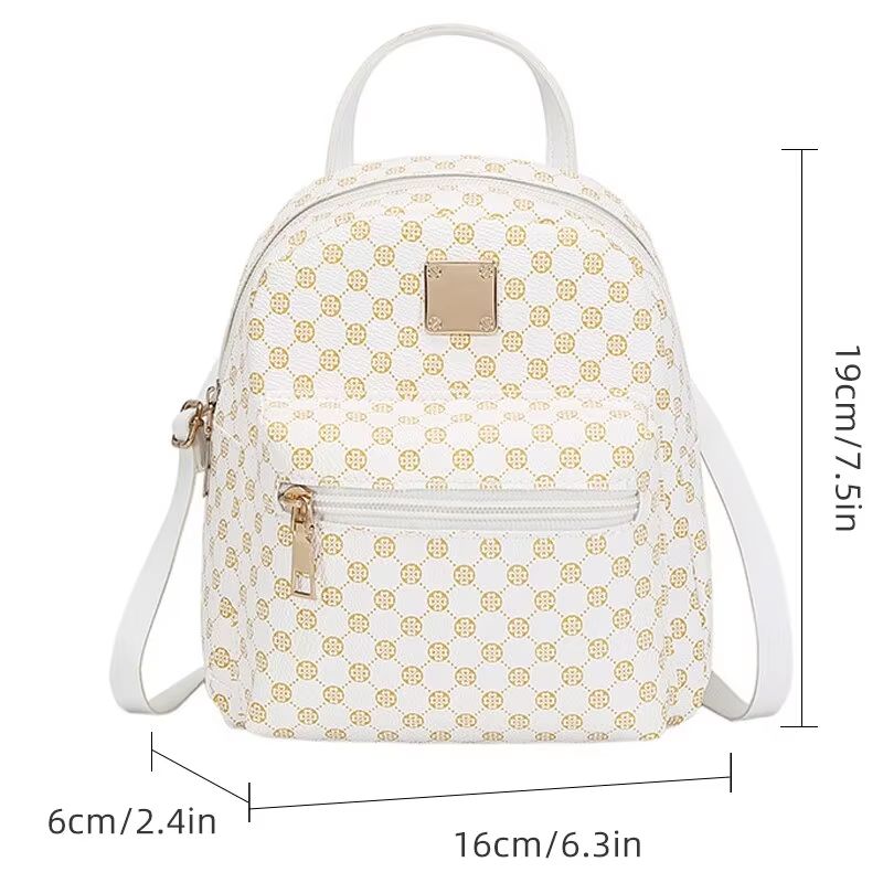 Classic Women Backpack Fashion School Bag for Girls and Women Daily Backpack for Shopping and School