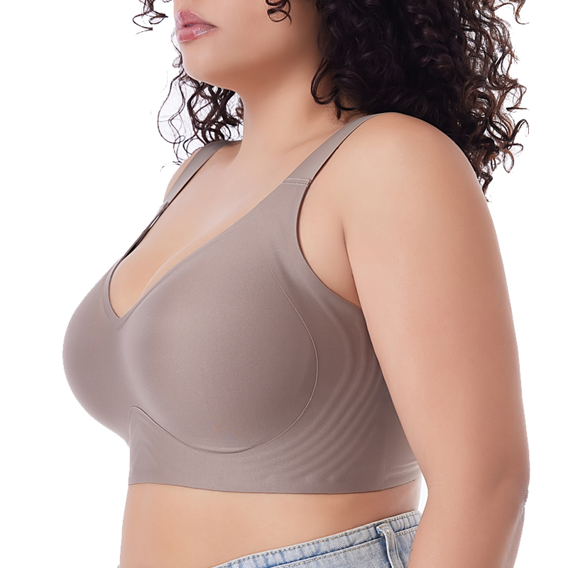 Push UP Bra for Women, Seamless Plus Size Bras, Wireless Bralette, Sexy Brassiere Femme, Thin Cup, Comfortable Fit