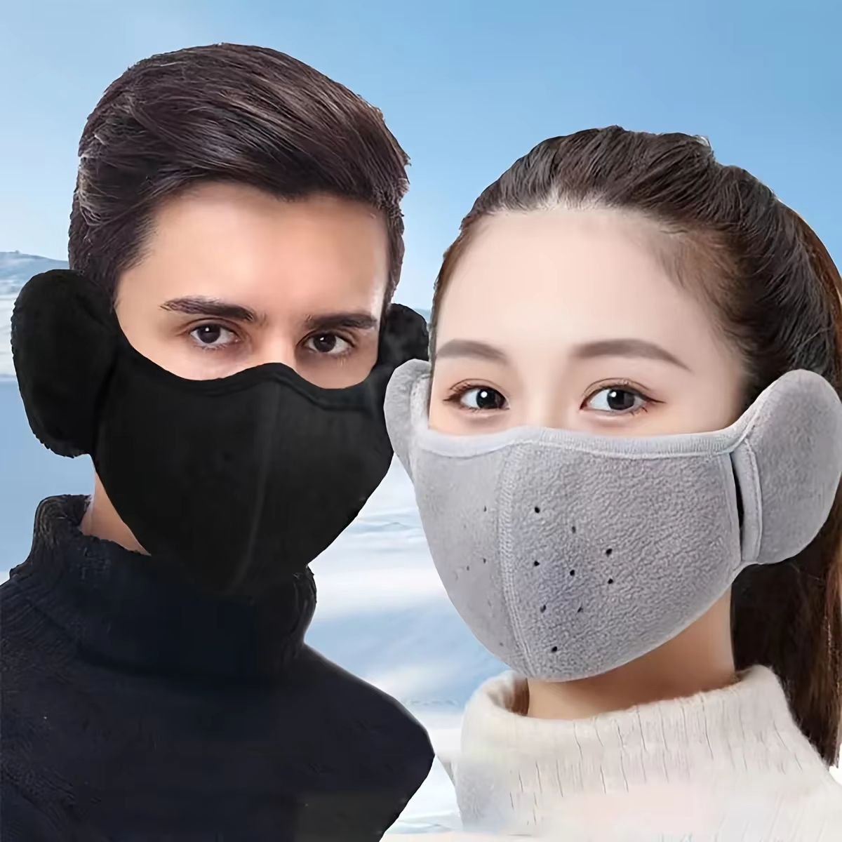 Thermal Winter Face Mask – Full Cover Windproof & Breathable Outdoor Protection for Cold Weather
