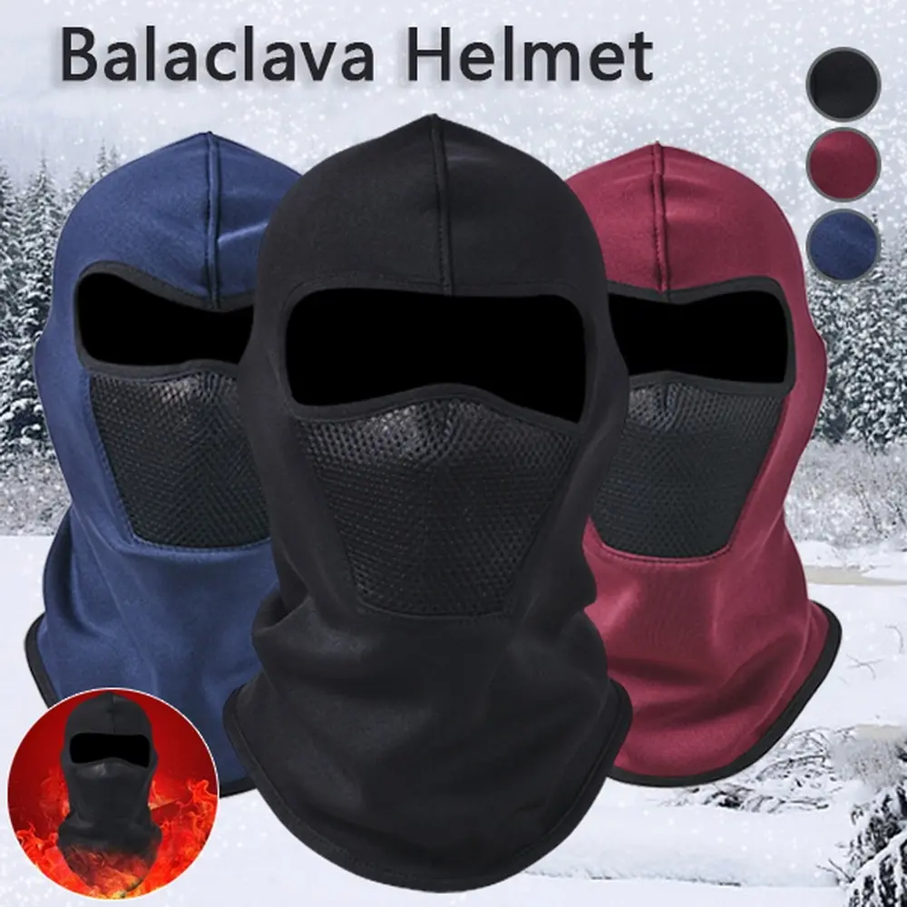 Thermal Winter Balaclava Full Face Mask for Cold Weather Sports and Riding