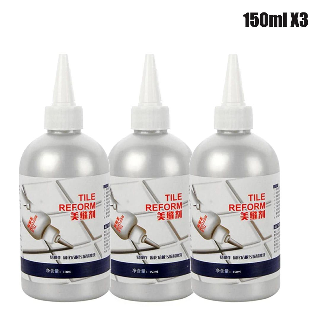 3 pcs Waterproof Tile Grout Refill Sealer