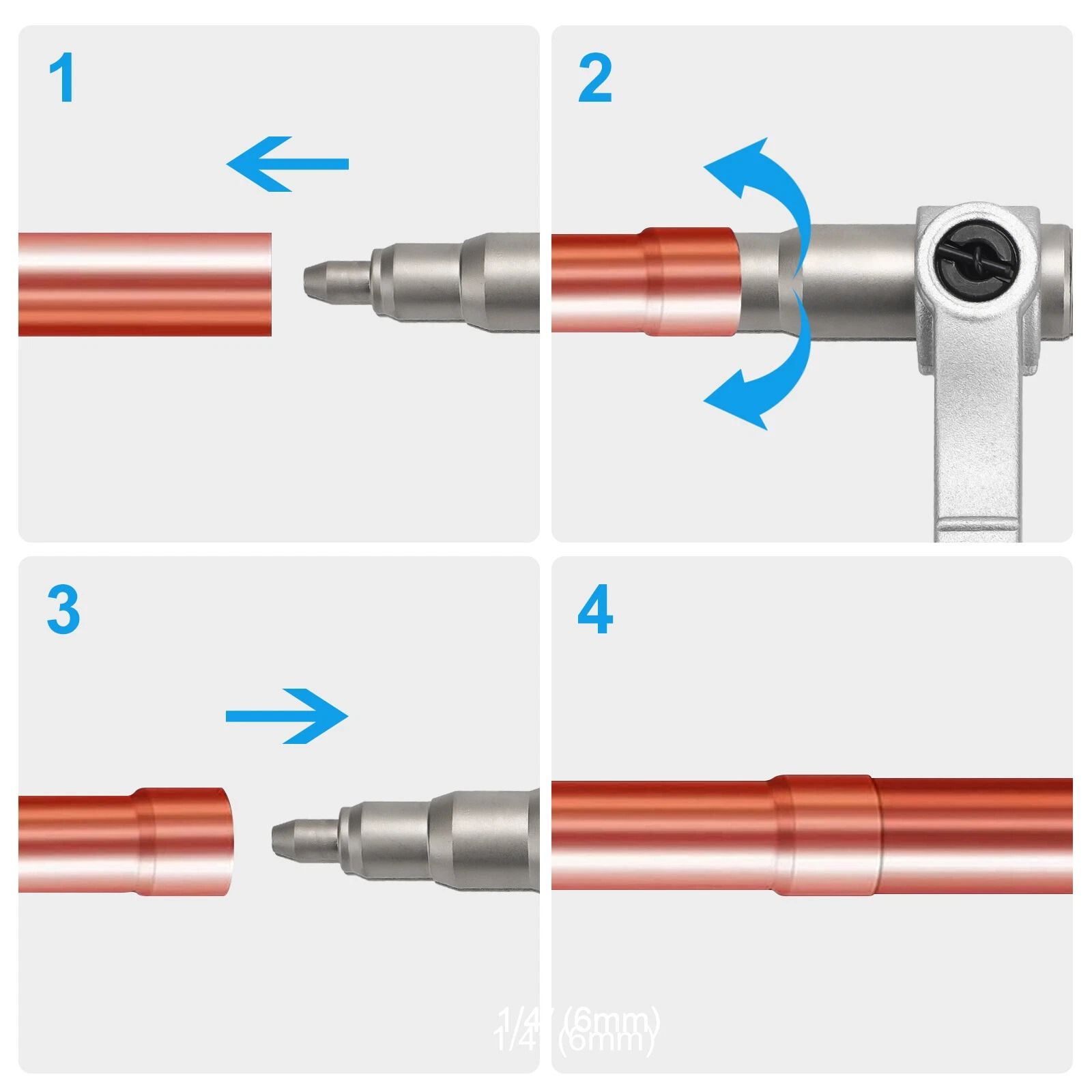 Manual Copper Pipe Expander Tool for A/C Installation