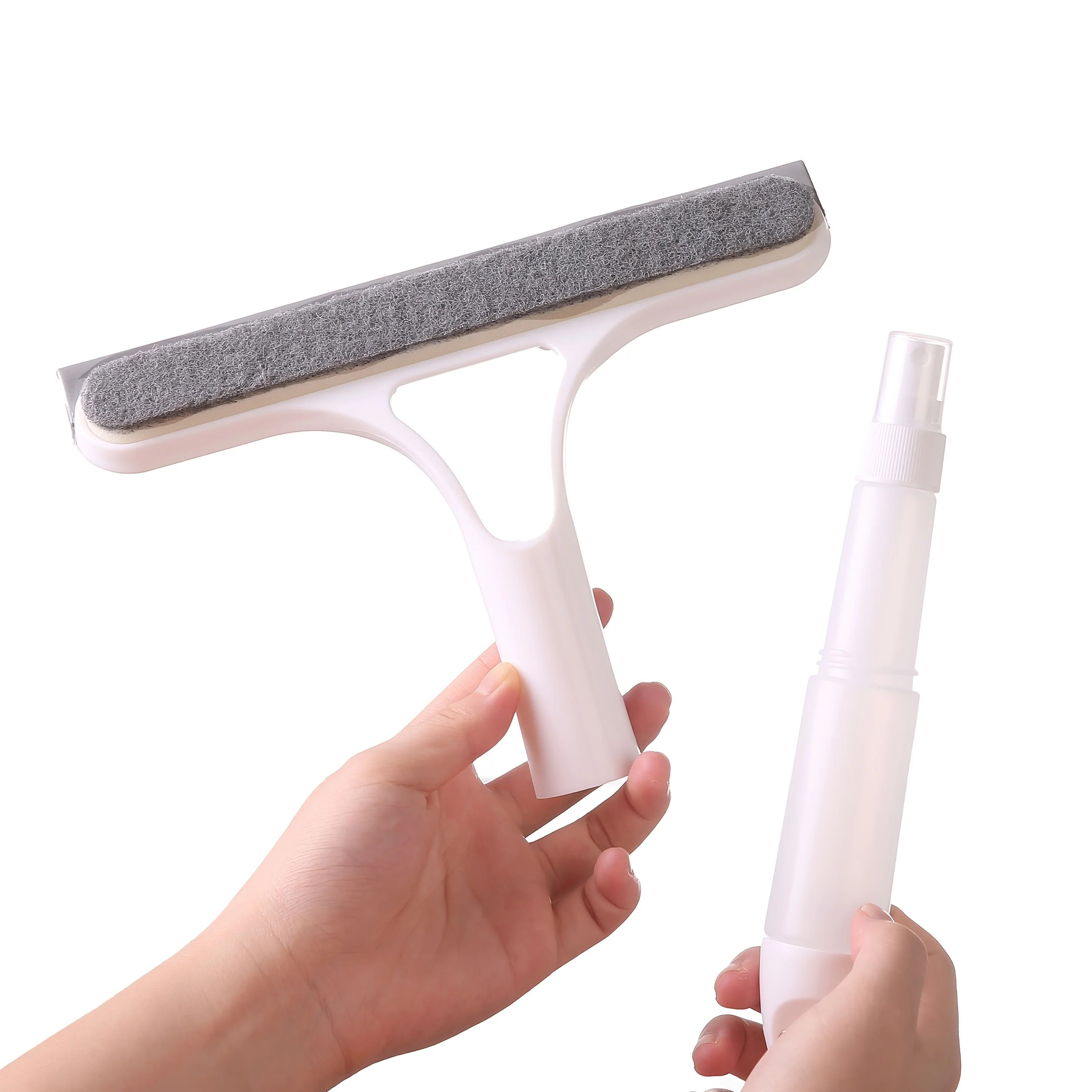 3-in-1 Glass Cleaning Squeegee – Multi-Surface Shower & Window Water Wiper