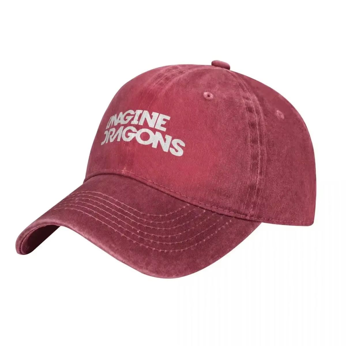 Imagine Dragons Washed Baseball Cap Summer Style Unisex Hip Hop Hat