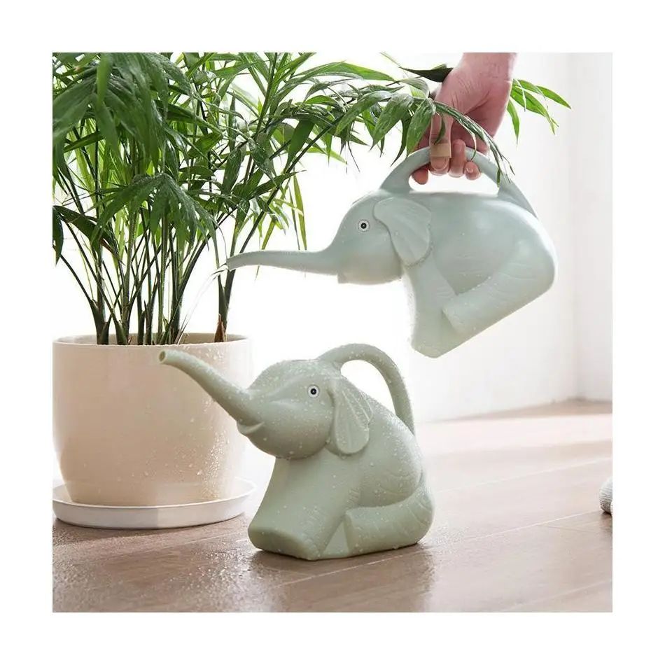 Cute Elephant Watering Can for Kids Garden and Indoor Plants
