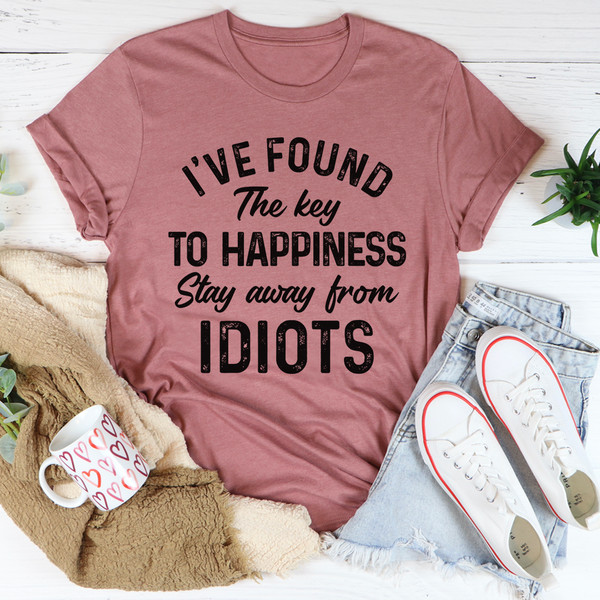 The Key To Happiness Tee