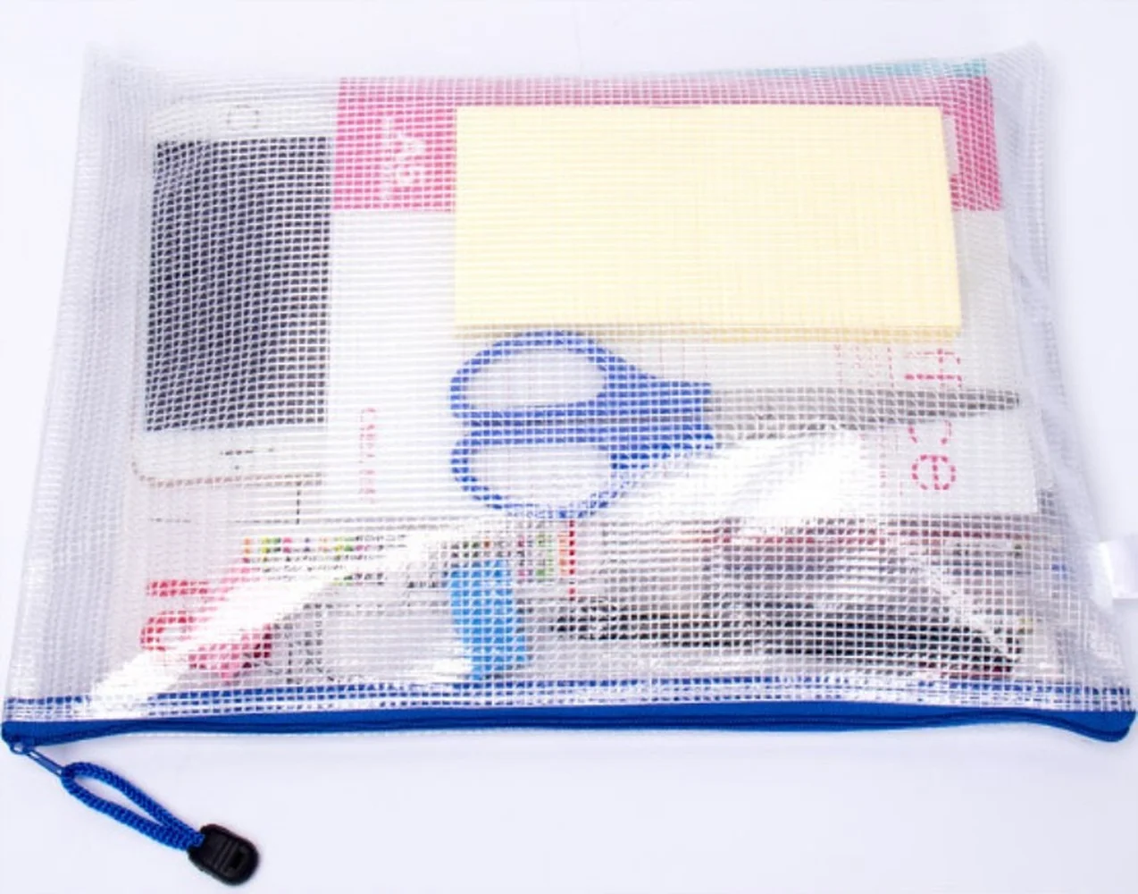 Waterproof Zipper Paper File Folder Document Bag for Students Office Supplies