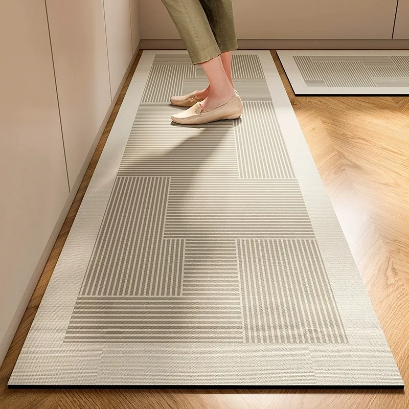Super Absorbent Diatomite Kitchen Mat, Anti-Slip, Soft, Moisture Absorbing