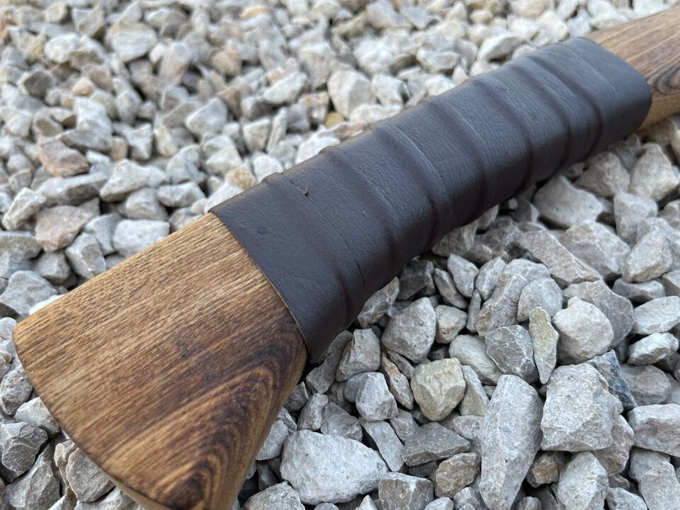 Viking Axe Custom Handmade Carbon Steel Blade Hunting Axe Camping Axe Gift Axe