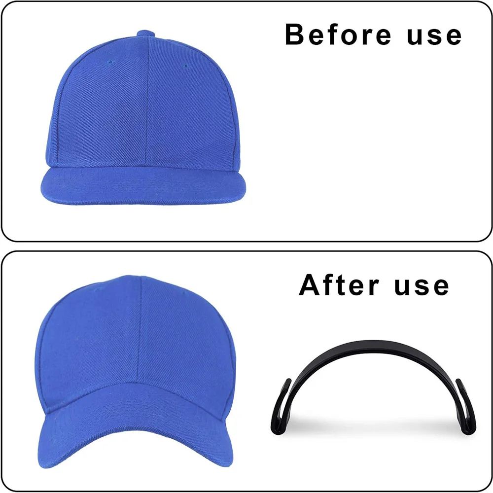2pcs Hat Brim Bender Tool No Steam Adjustable Cap Curve Shaper