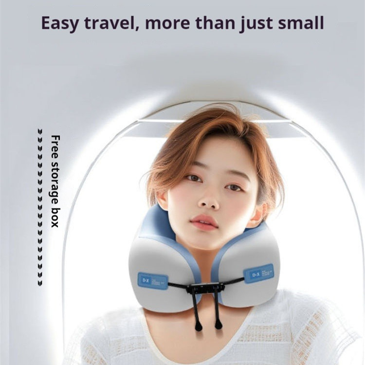 Memory Foam U Shaped Travel Pillow Soft Neck Support Pillow for Comfort and Relaxation