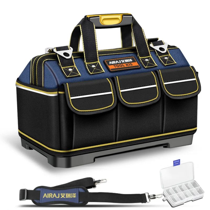 AIRAJ 1680D Oxford electrician tool bag Waterproof High-Capacity Multi-Pocket Tool Tote