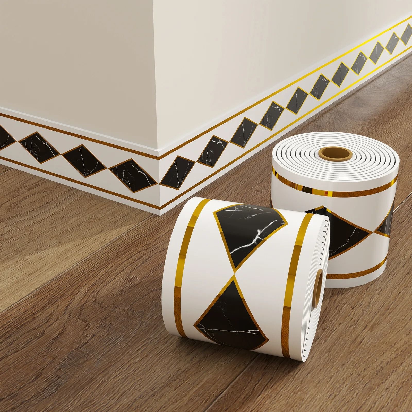 Flexible Self Adhesive Foam Skirting Board Wall Trim