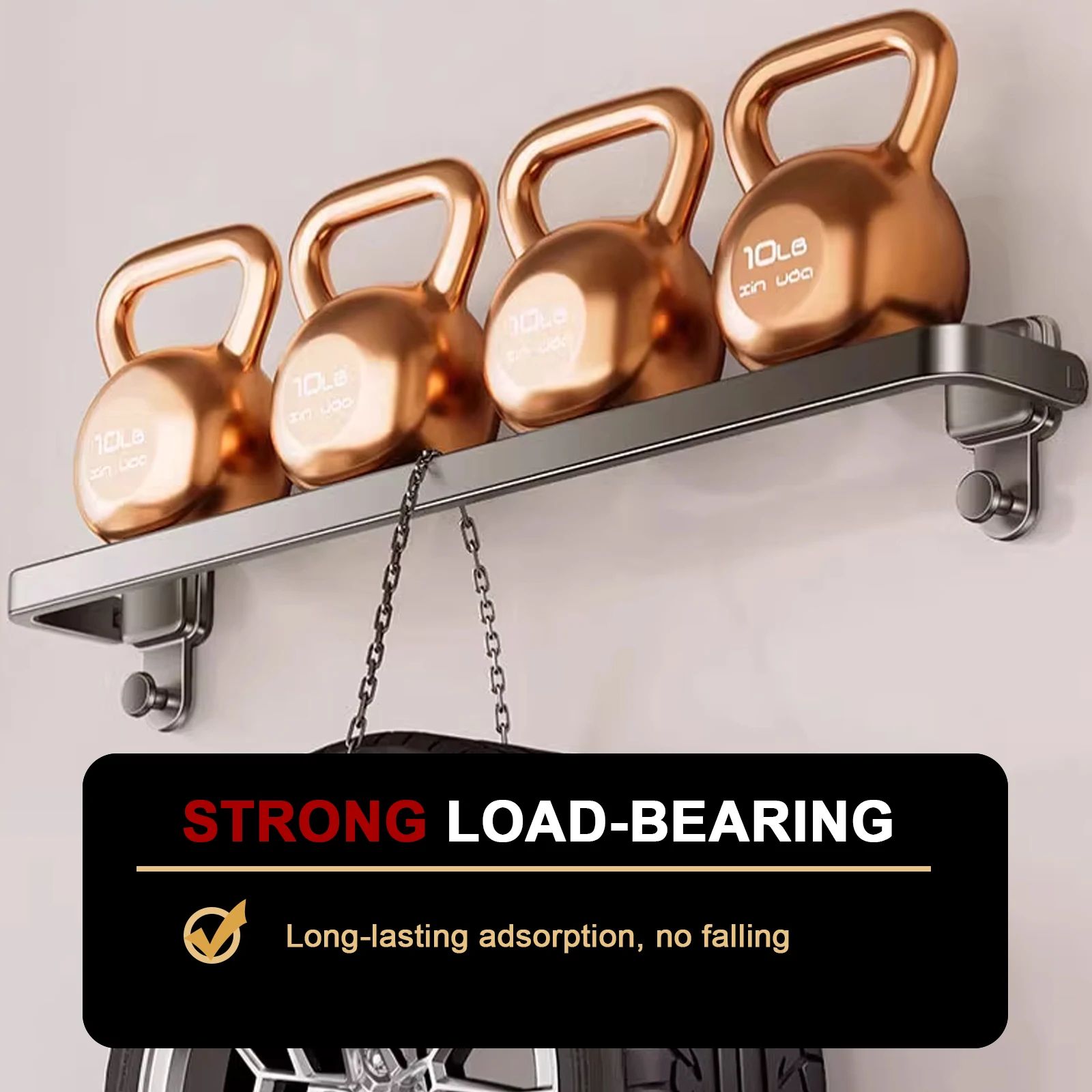 Suction Cup Folding Bathroom Towel Rack