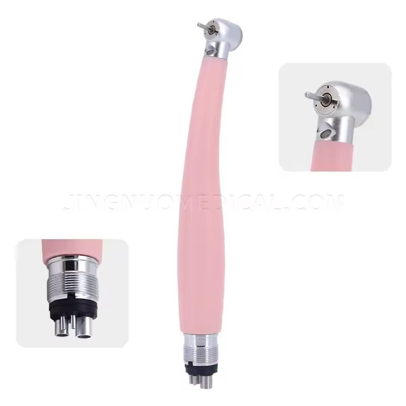 High Speed Dental Handpiece with Push Button and Ceramic Bearings