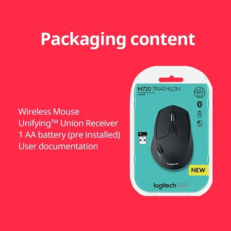Multi-Device Dual-Mode Wireless Mouse