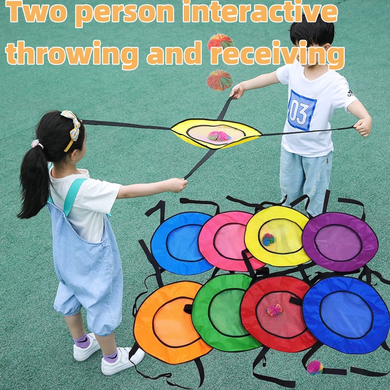 Toss and Catch Ball Game for Kids Outdoor Parent Child Play Set