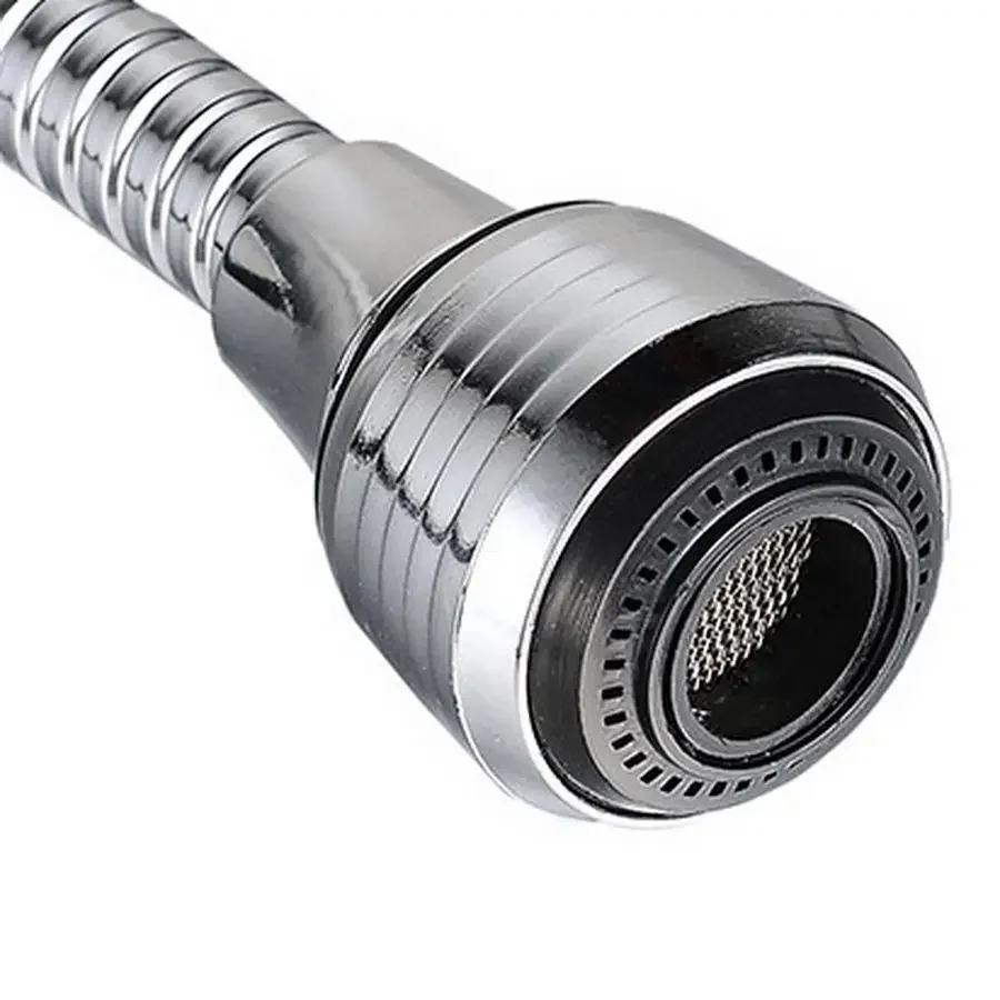 Stainless Steel Faucet Extender with 360 Rotating Kitchen Faucet Sprayer