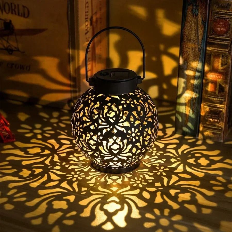 Solar Hollow Projection Garden Lantern