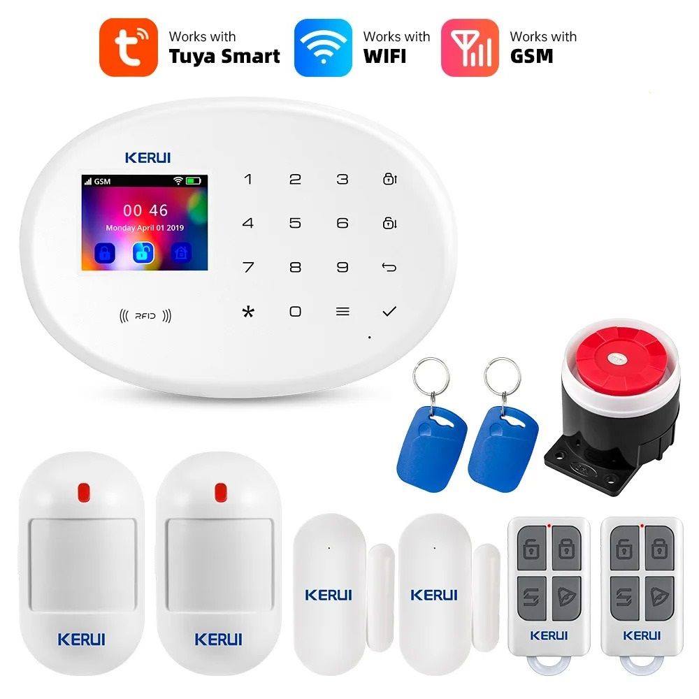 Professional WiFi & GSM Smart Security Command Center