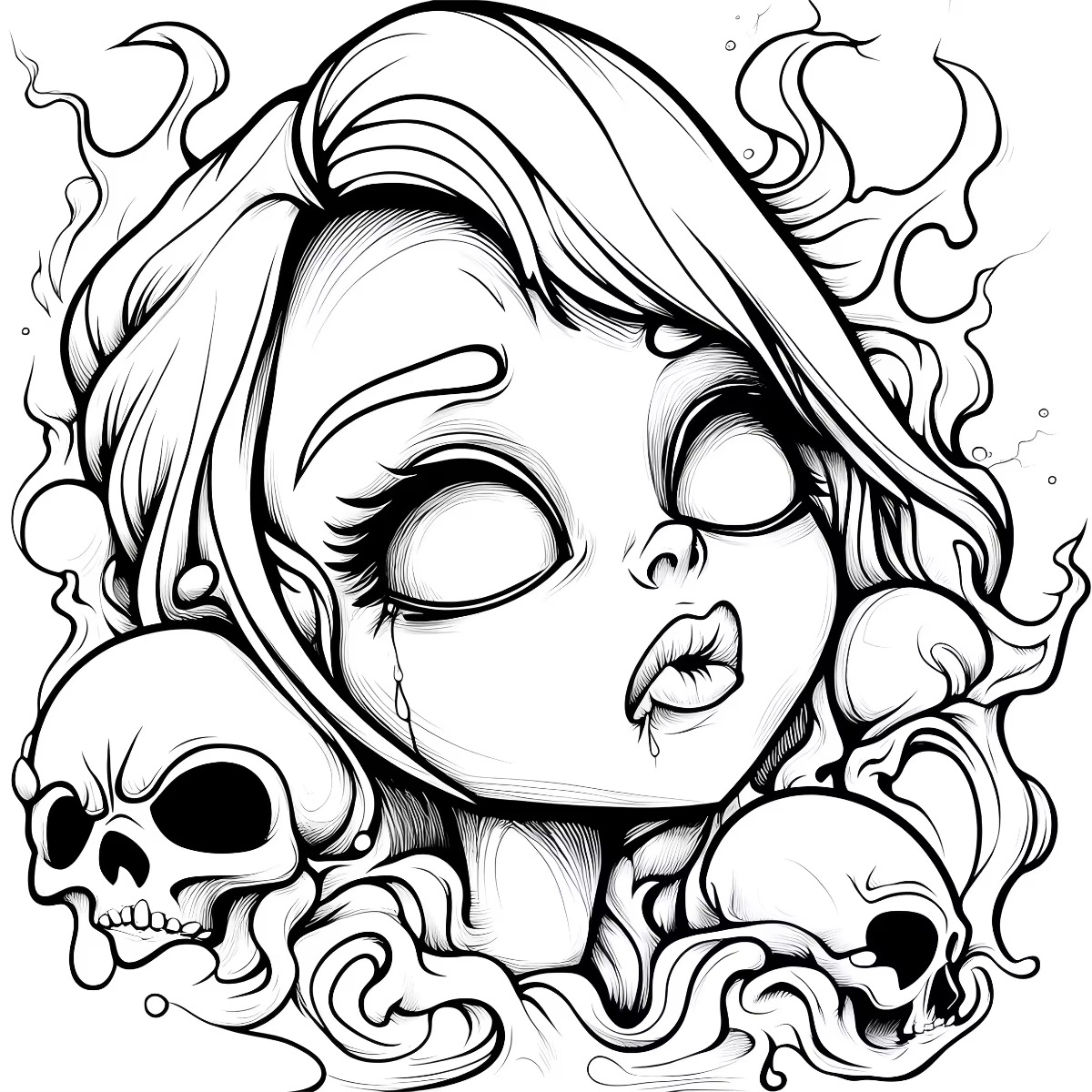 Joint Graffiti Colouring Book, Adult Picture Book, Art Therapy Gift