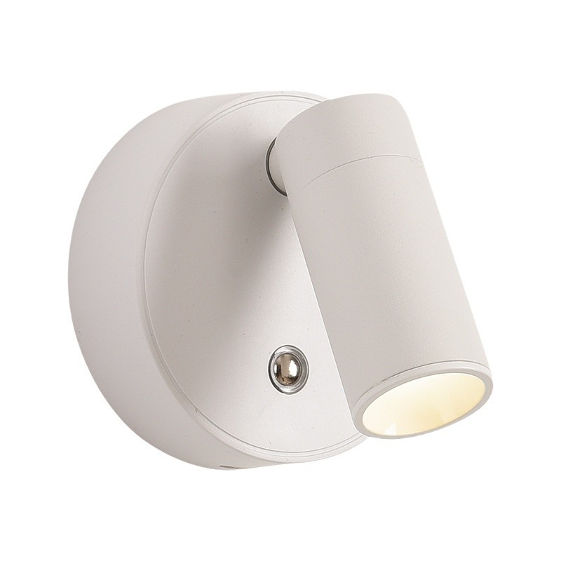 Rechargeable Magnetic Suction Lamp, Wireless Bedroom Bedside Reading Lamp, Mural Wall Washing Spotlight