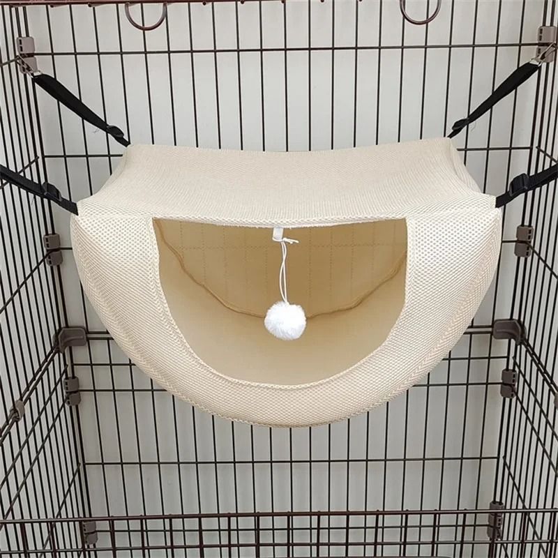 Cat Hammock for Small Pets Breathable Mesh Pet Bed
