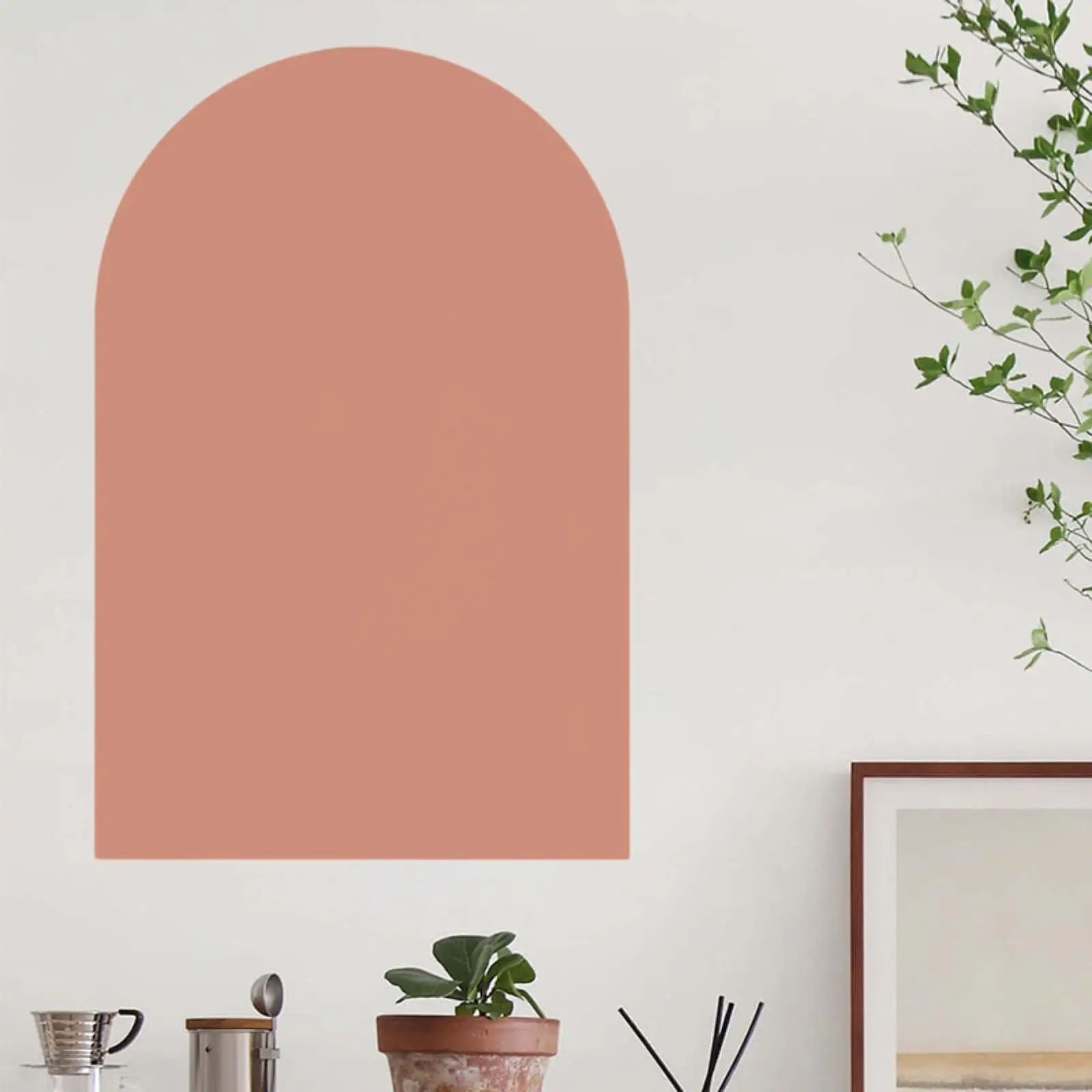Boho Arch Wall Decal Peel and Stick Headboard Wall Sticker for Nursery and Bedroom