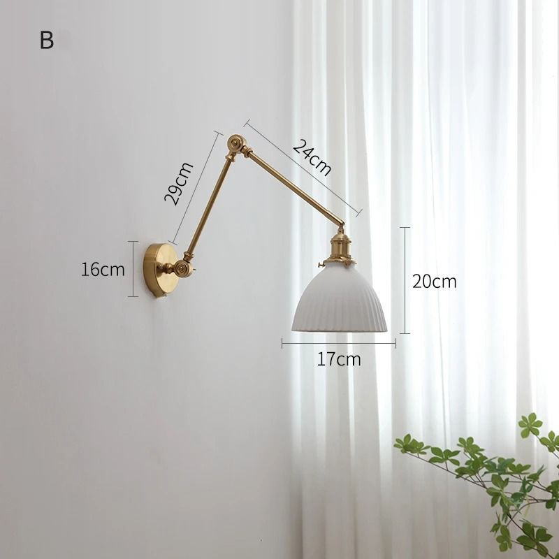 Nordic Architectural Ceramic Dual Direction Luminary