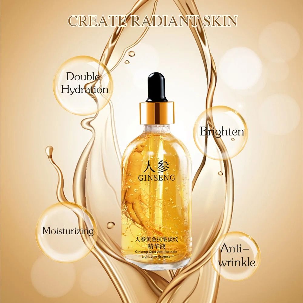 24k Gold Hyaluronic Acid and Nicotinamide Anti Aging Facial Essence