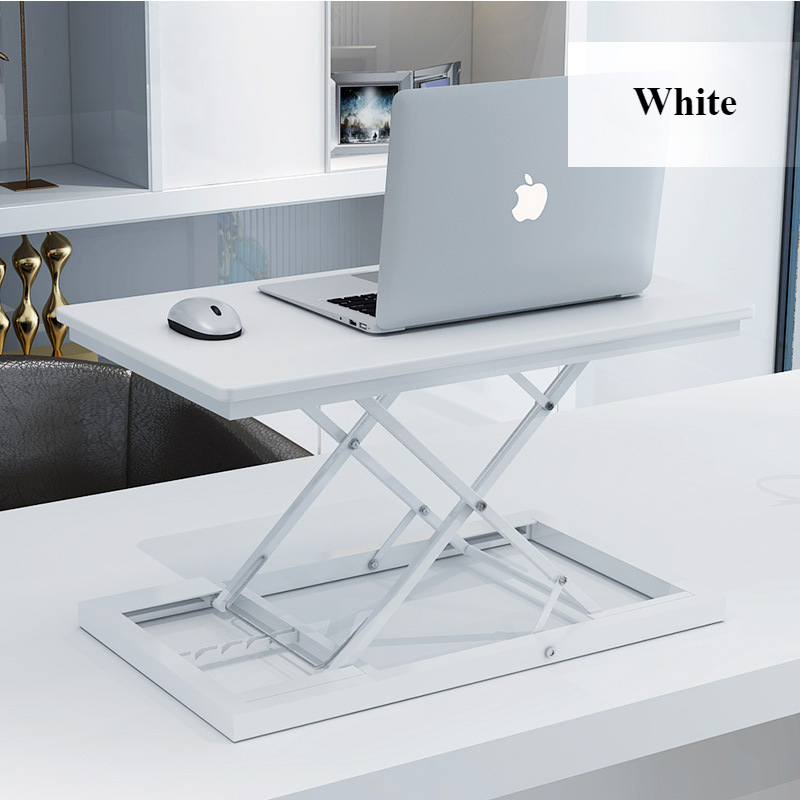 Gas Spring Laptop Stand Riser Lightweight Sit to Stand Converter