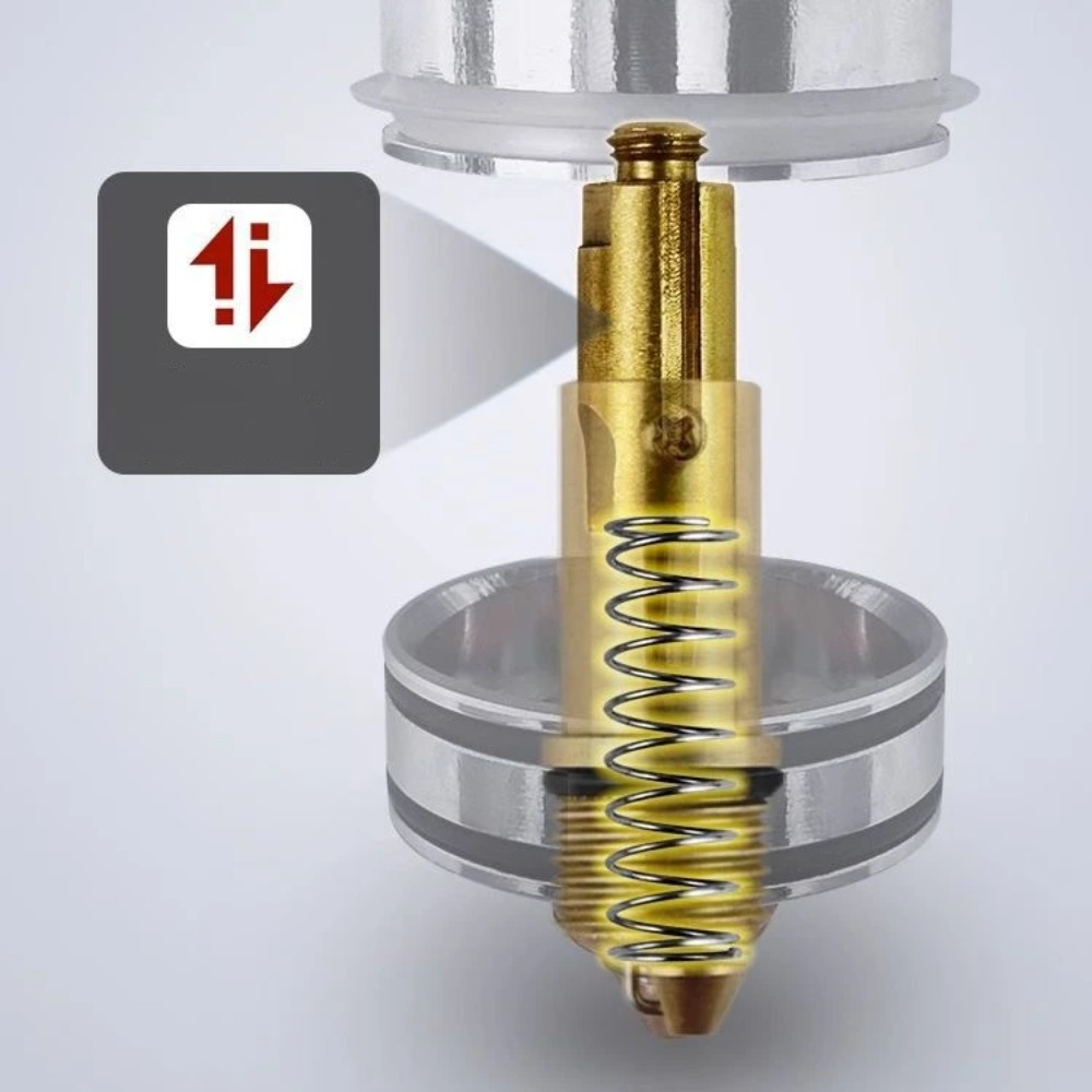 Universal Brass Pop Up Sink Drain Plug Click Clack Bounce Valve for Bathroom Basin
